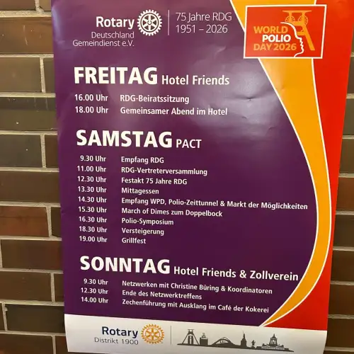 Welt Polio Tag Programm