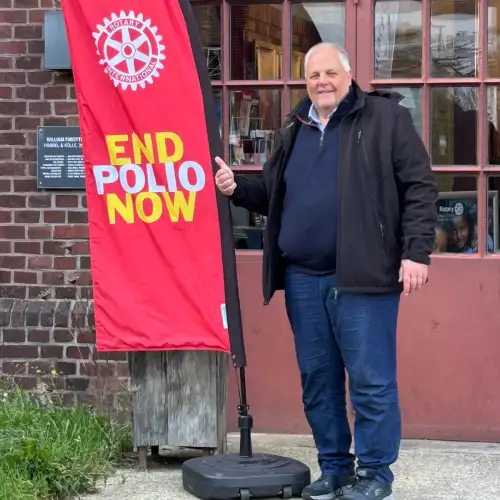 Welt Polio Tag Uwe Spille